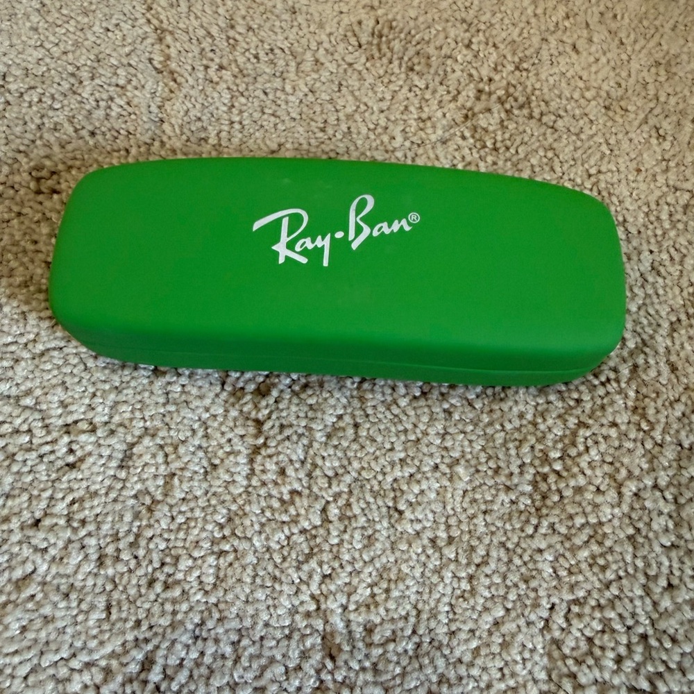 Ray-Ban Vibrant Green Eyeglass Case